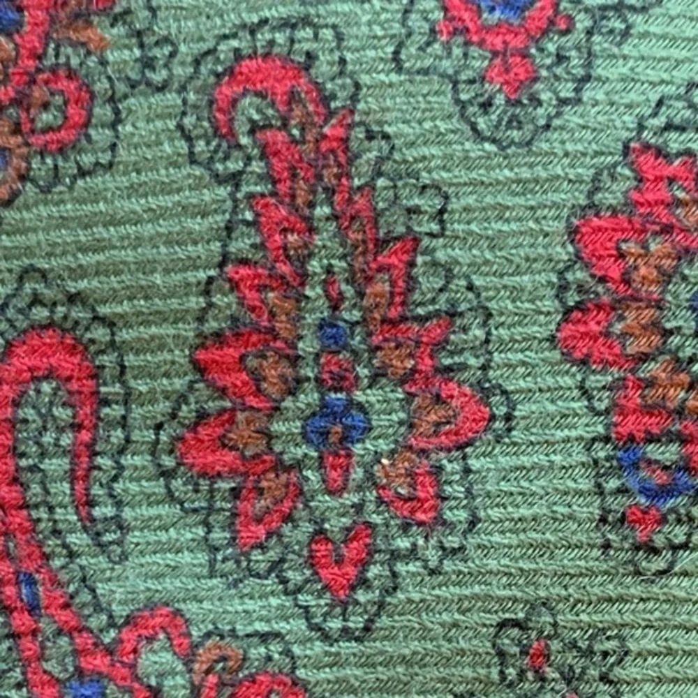 Dunhill Classic Wool-Silk Blend Paisley Tie